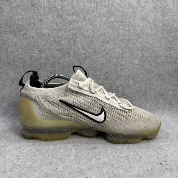 Nike Shoes Womens Size 8 Vapormax 2021 Flyknit Grey Running Sneakers DH4084-100 - Picture 6 of 9